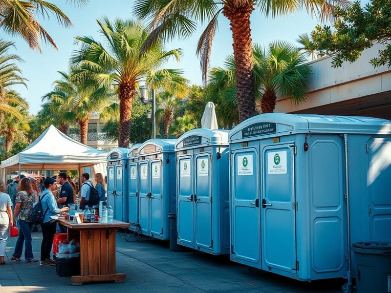 Portable Restrooms at the Forefront of Sustainable Waste Management Innovations